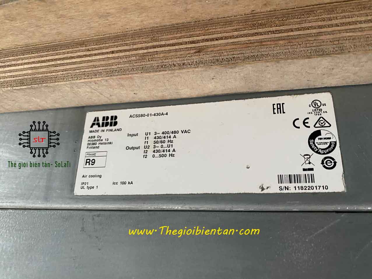 Biến tần ABB ACS580 01-430A-4