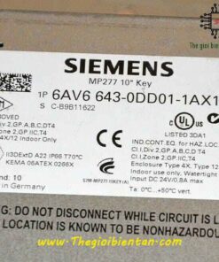 6AV6643-0DD01-1AX1 man hinh MP277 10 inchs key Siemens
