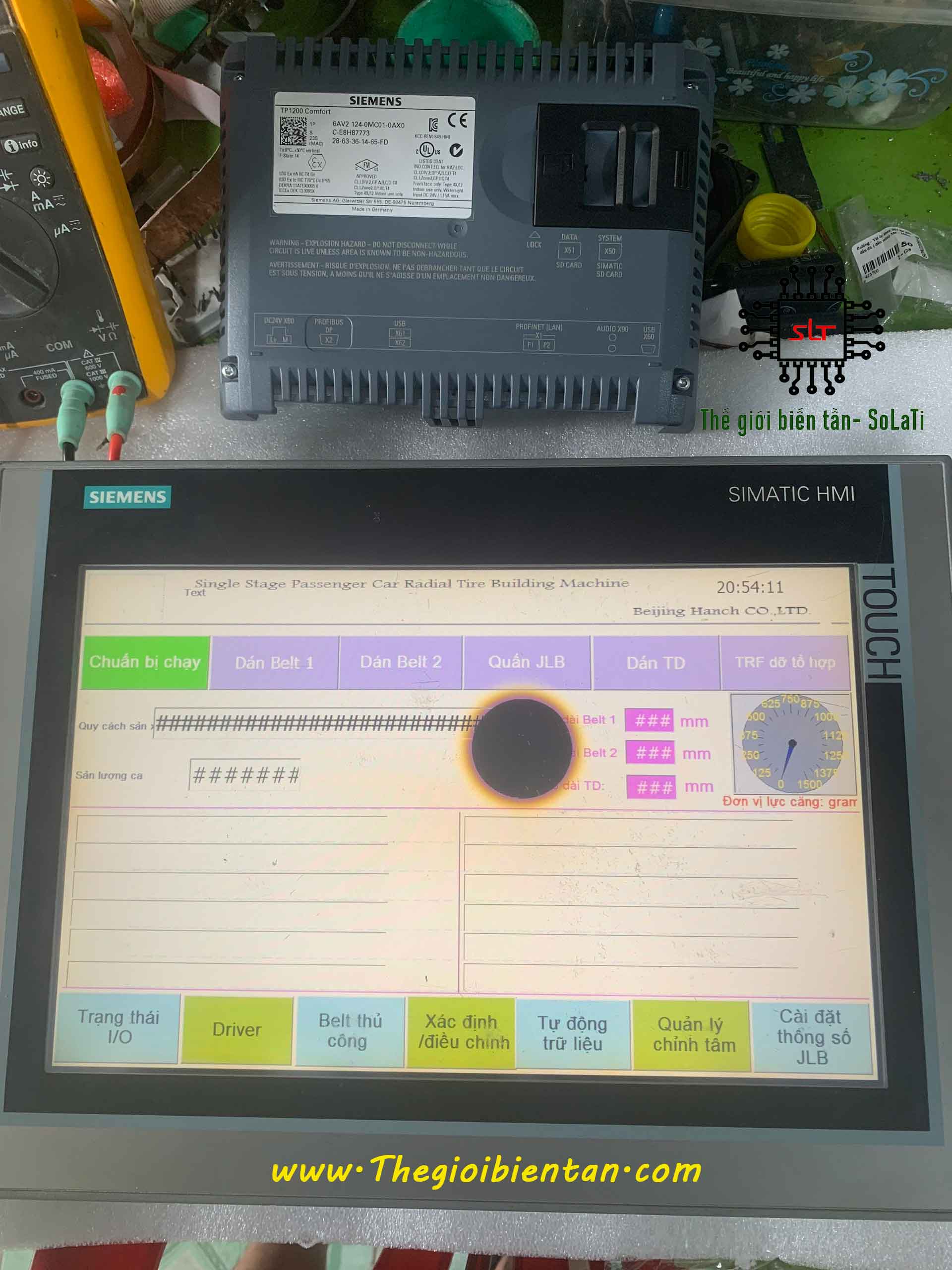 Sửa màn hình siemens TP1200 comfort 6AV2124-0MC01-0AX0